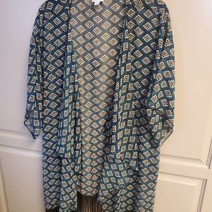 LuLaRoe Monroe Kimono w/ Fringe